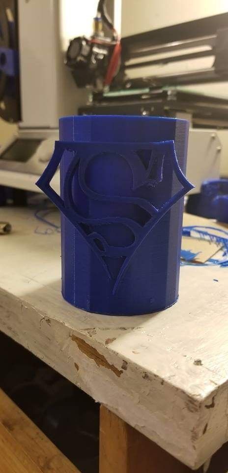 superman-cup superman coffee mug 3D print model_2
