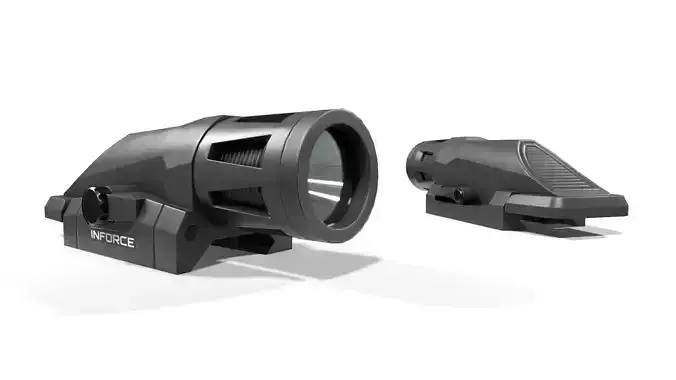Inforce WML Rifle Weapon Mounted Light Low-poly 3D model