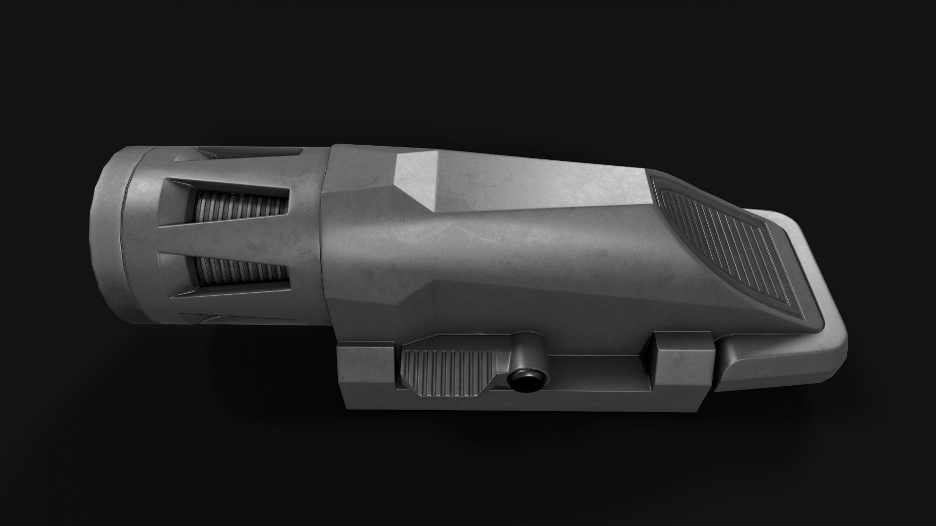 Inforce WML Rifle Weapon Mounted Light Low-poly 3D model_13