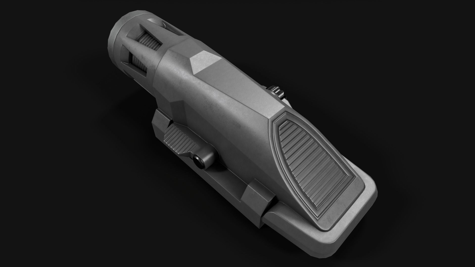 Inforce WML Rifle Weapon Mounted Light Low-poly 3D model_14