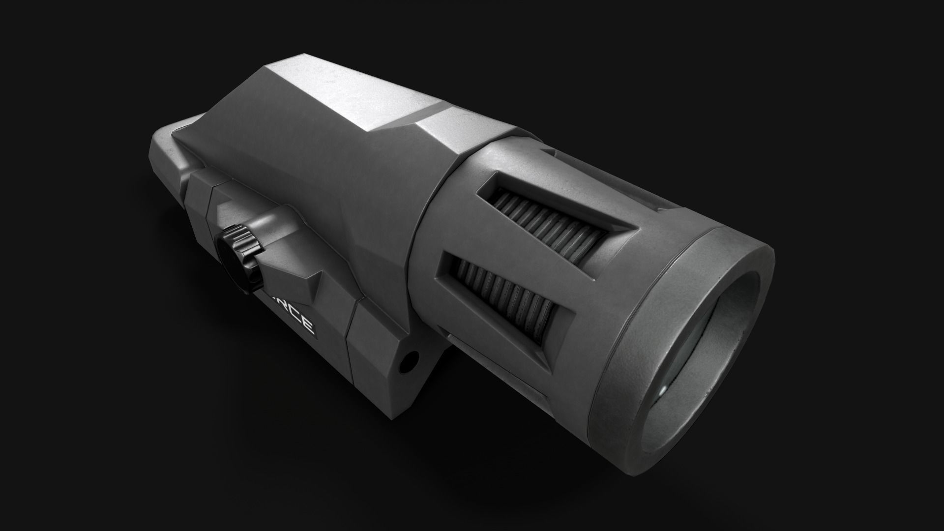 Inforce WML Rifle Weapon Mounted Light Low-poly 3D model_18