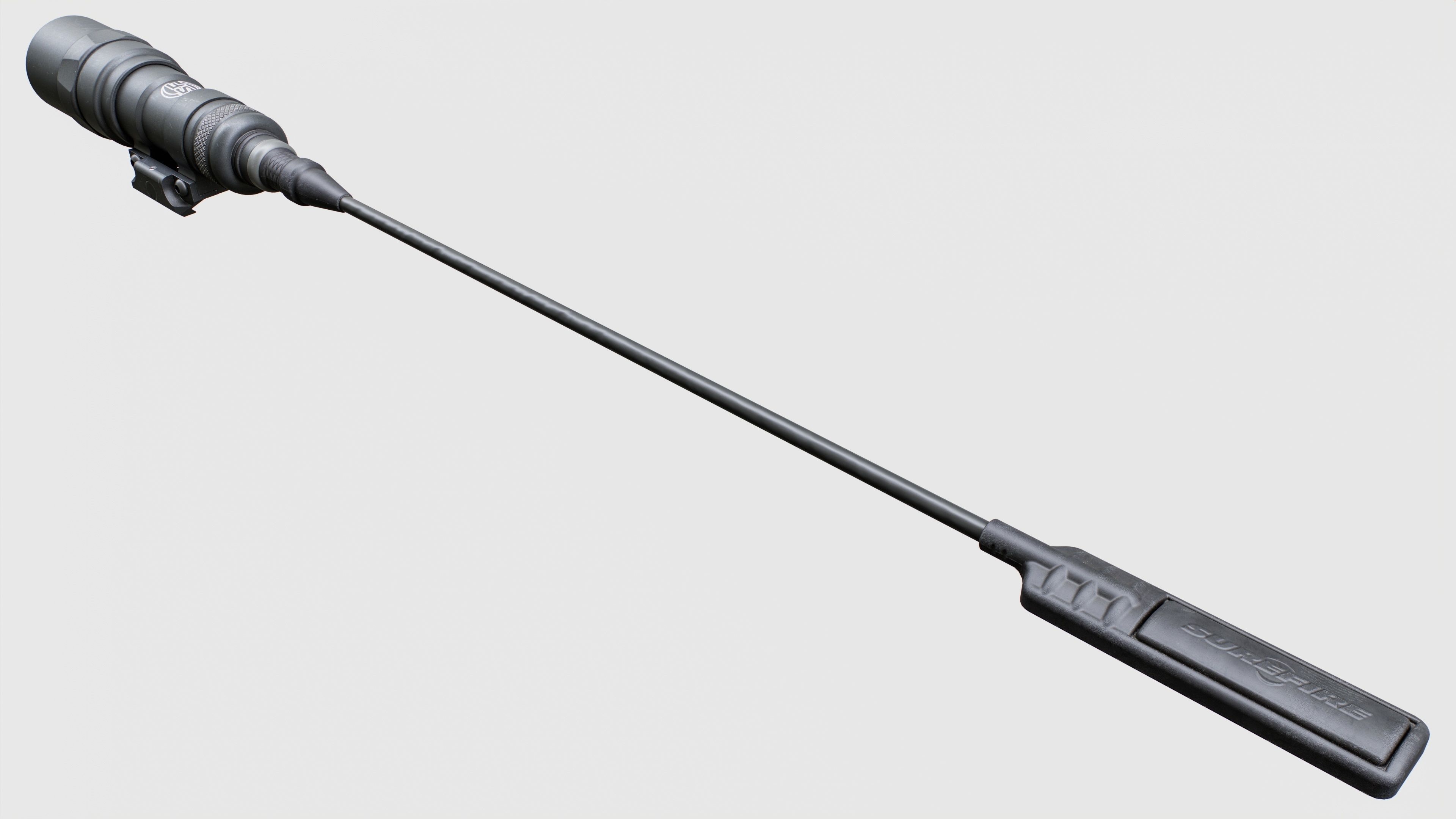 Surefire M300C Compact LED Scout Rifle Weapon Mounted Light Low-poly 3D model_24