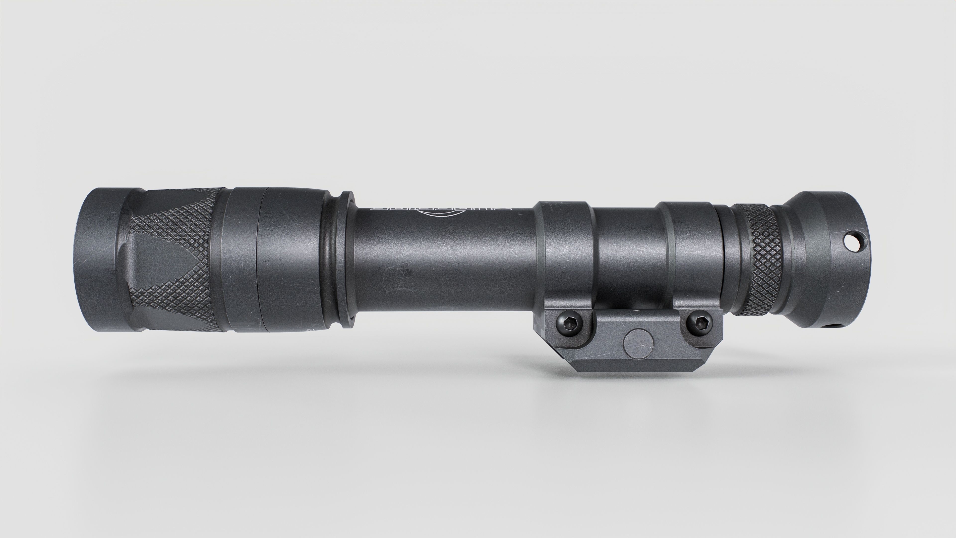 Surefire M600V LED IR Scout Rifle Weapon Mounted Light Low-poly 3D model_6