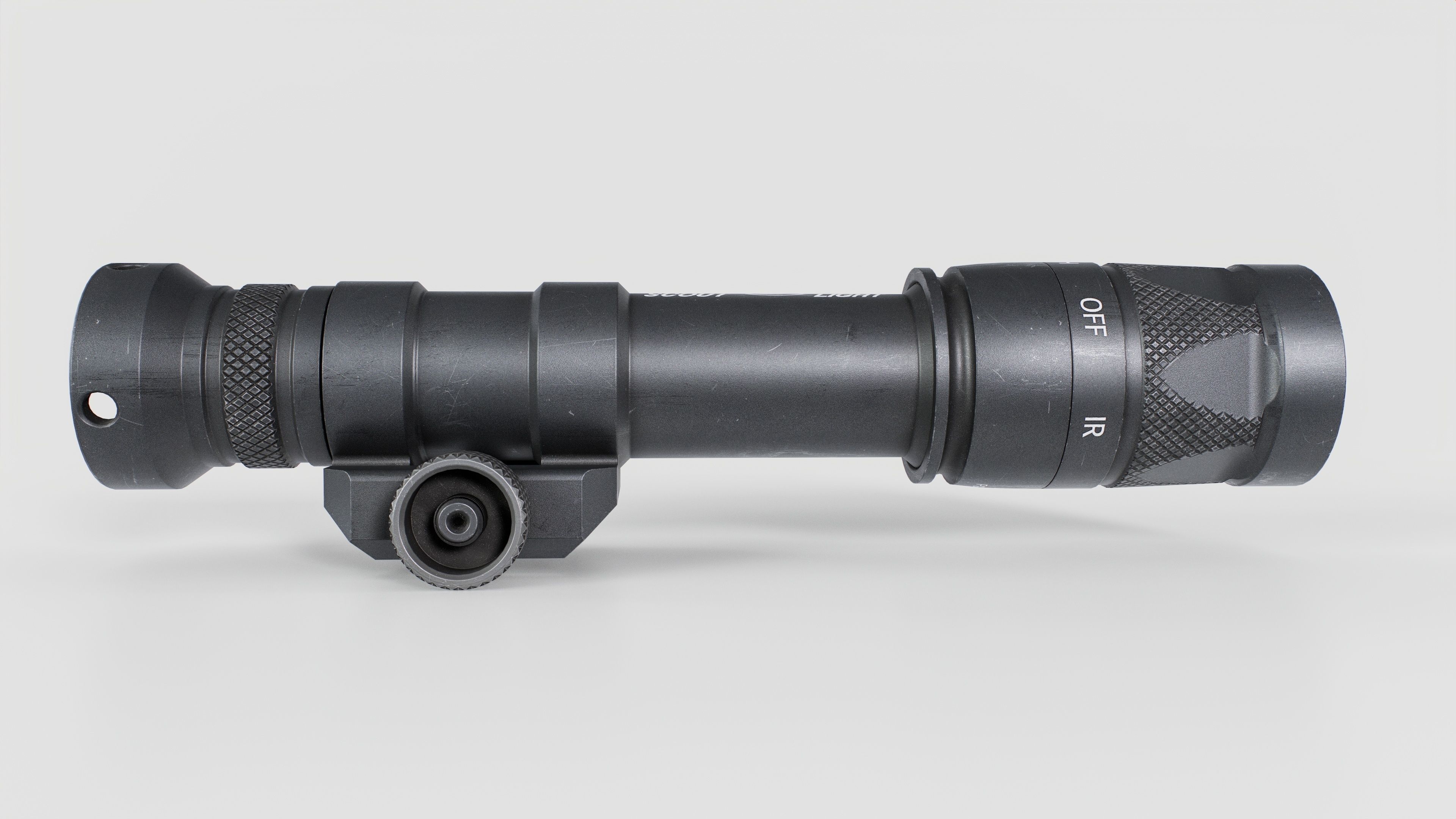 Surefire M600V LED IR Scout Rifle Weapon Mounted Light Low-poly 3D model_12