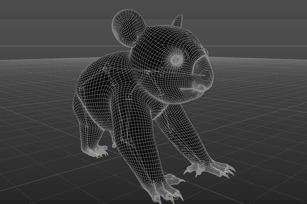 Koala Rigged 3D model_3