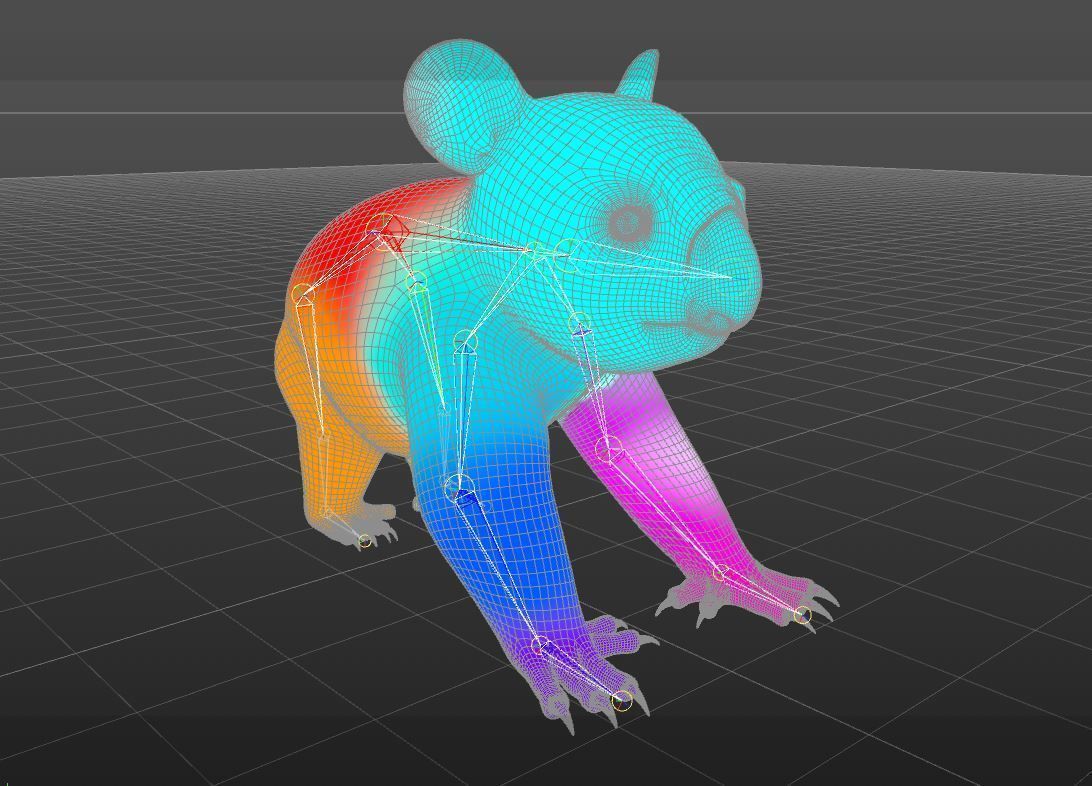 Koala Rigged 3D model_4