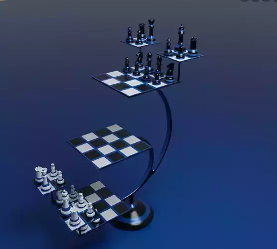 3D Chess Set