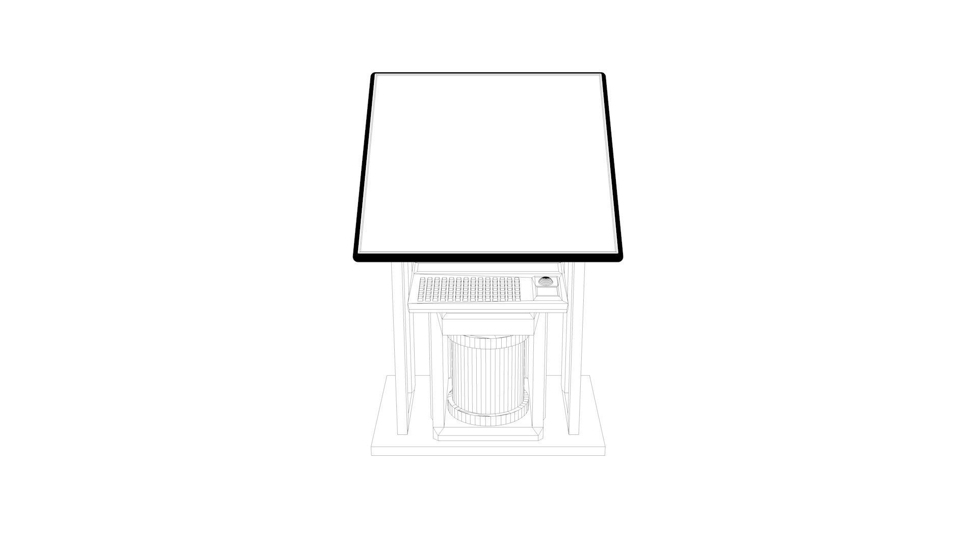 Futuristic Computer 3D model_3
