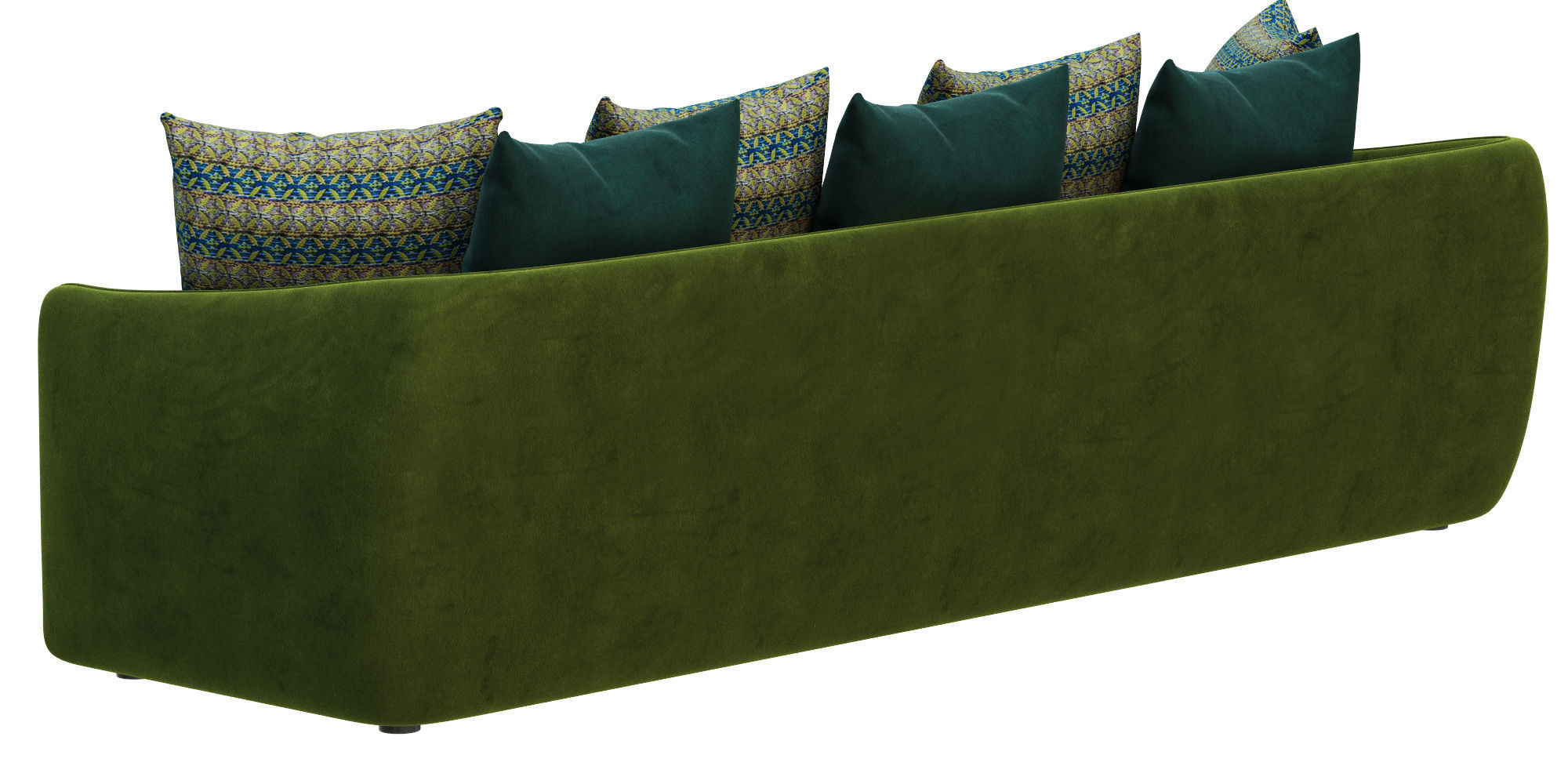 Roche Bobois COCOON LARGE 3-SEAT SOFA 3D model_4