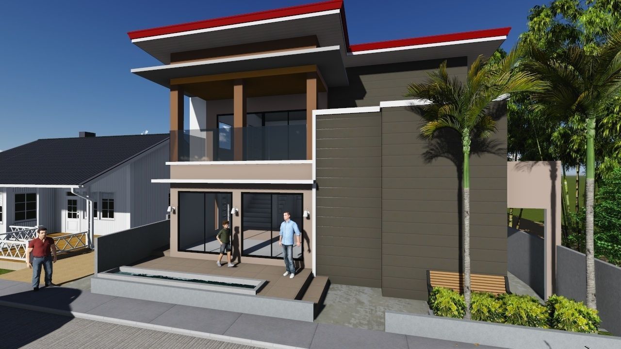 Residential Design Free 3D model_2