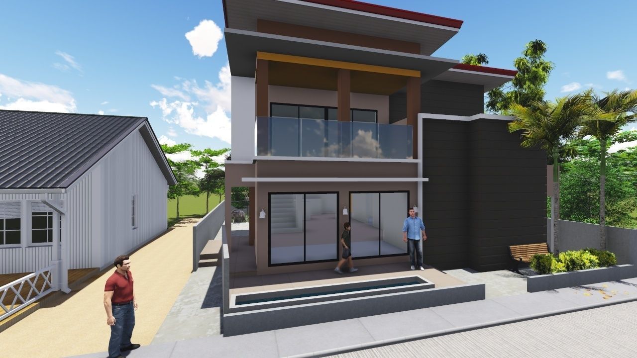 Residential Design Free 3D model_3