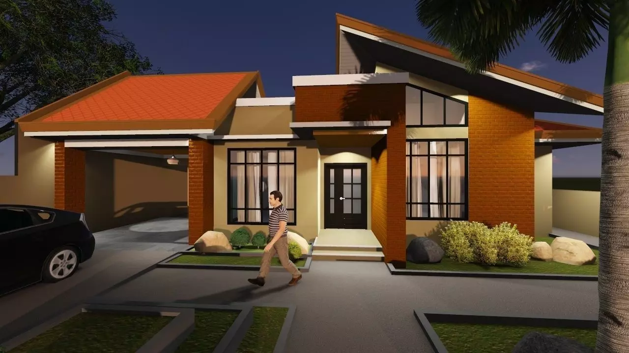 Residential Design Free 3D model_0