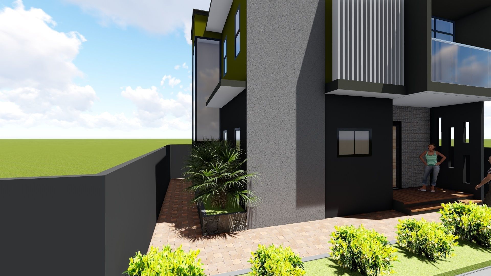 Residential Design Free 3D model_4