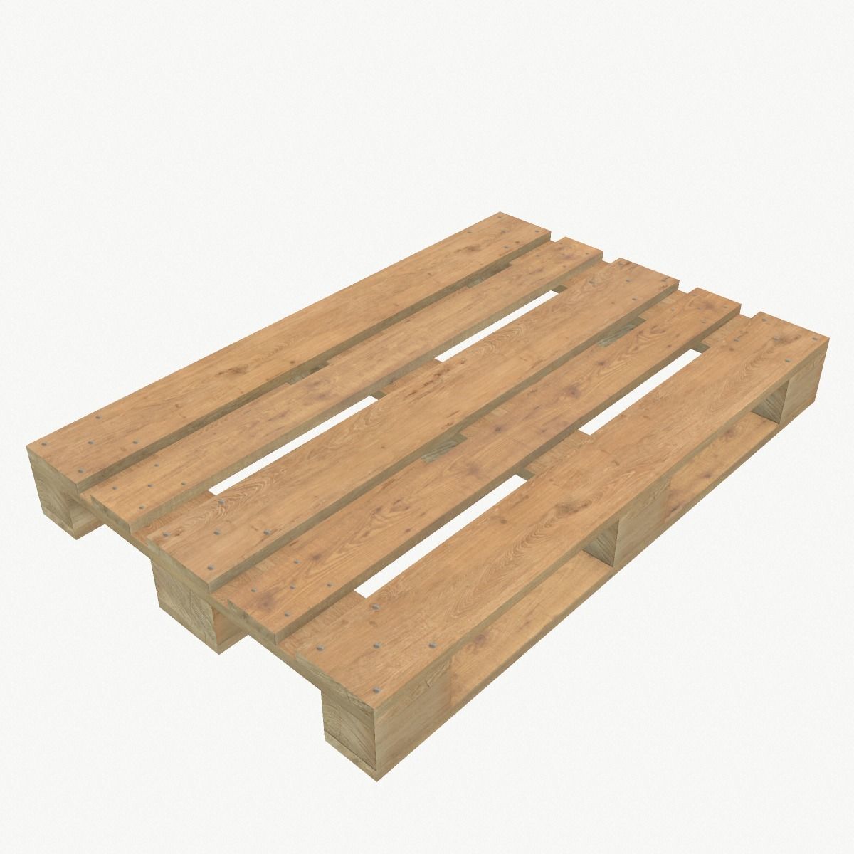 Euro Pallet Type 3 Low-poly 3D model_7