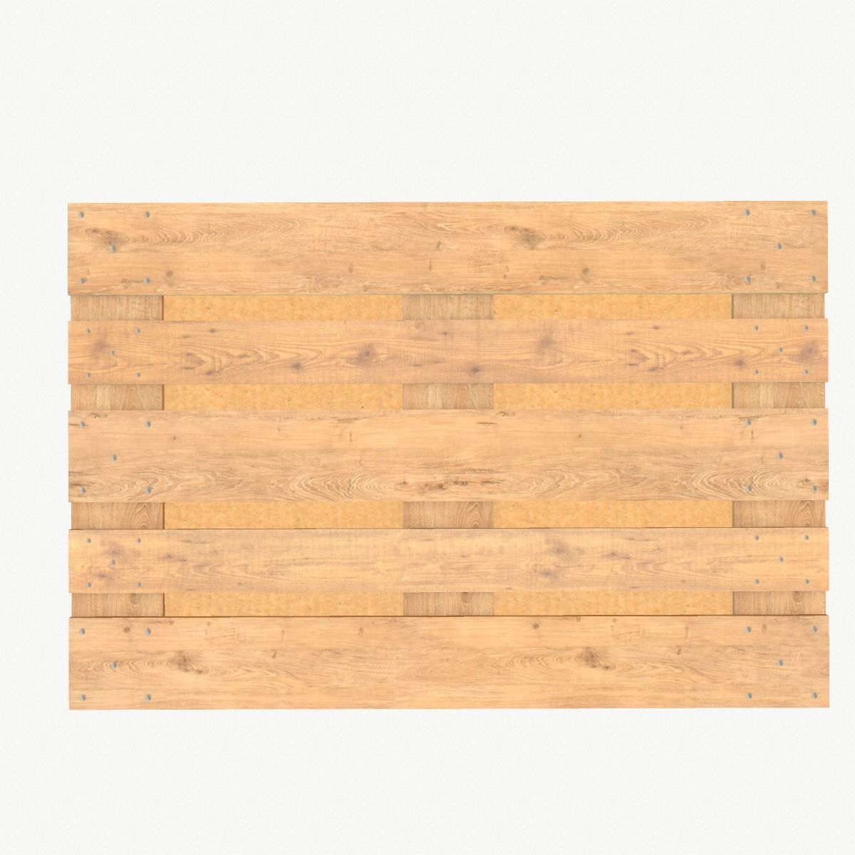 Euro Pallet Type 3 Low-poly 3D model_5