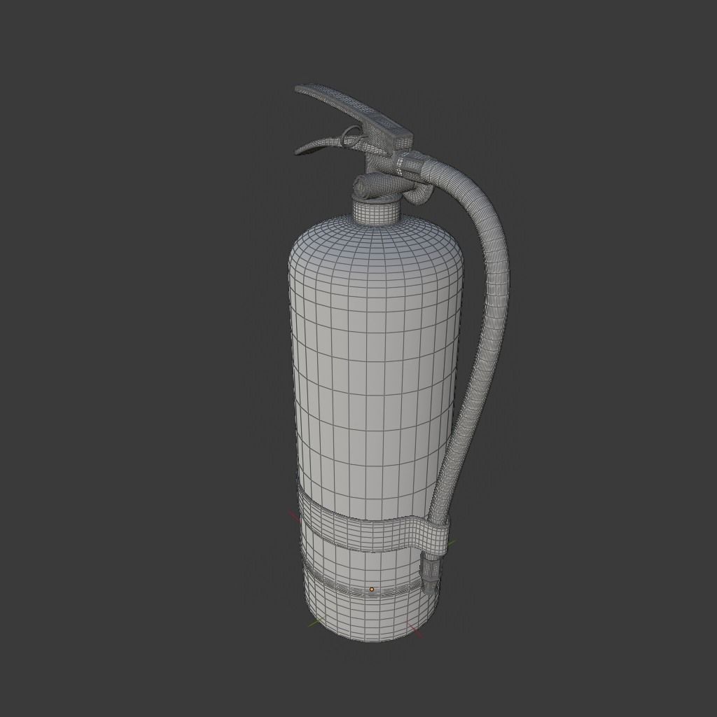 Fire Extinguisher 3D model_7