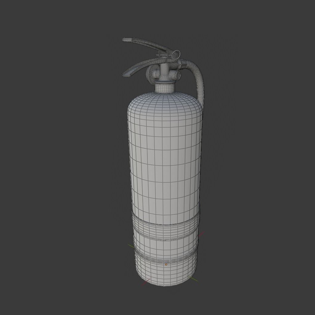 Fire Extinguisher 3D model_5