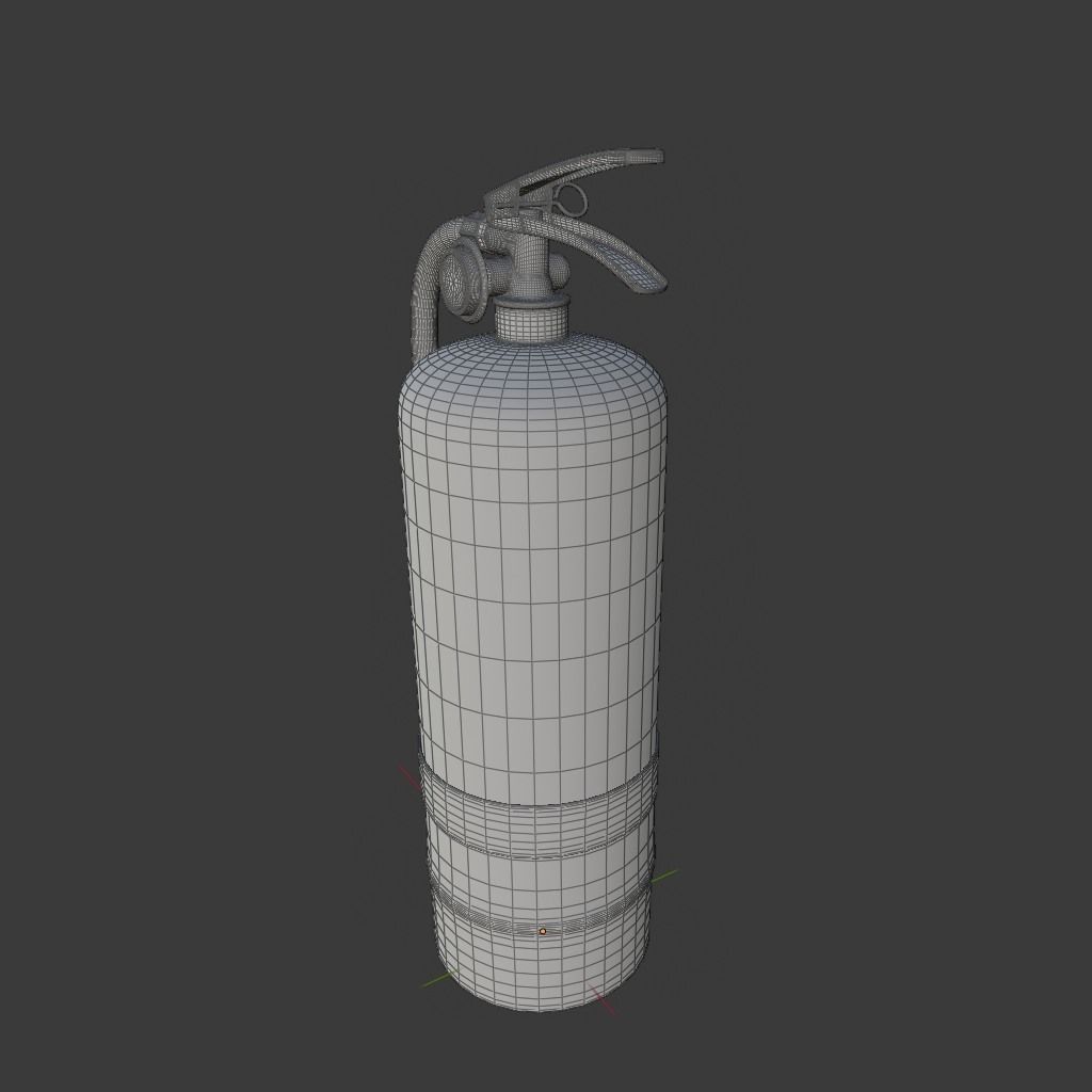 Fire Extinguisher 3D model_4