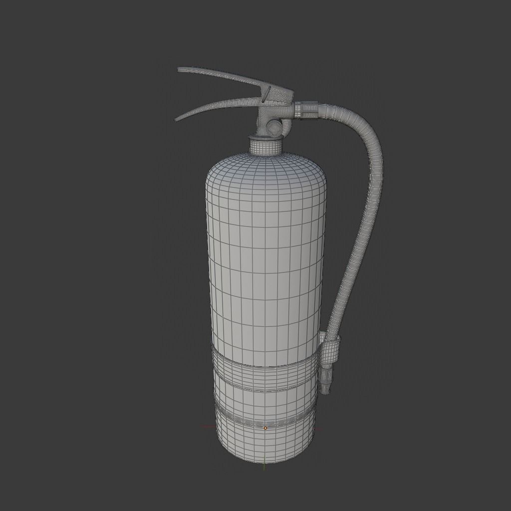 Fire Extinguisher 3D model_6