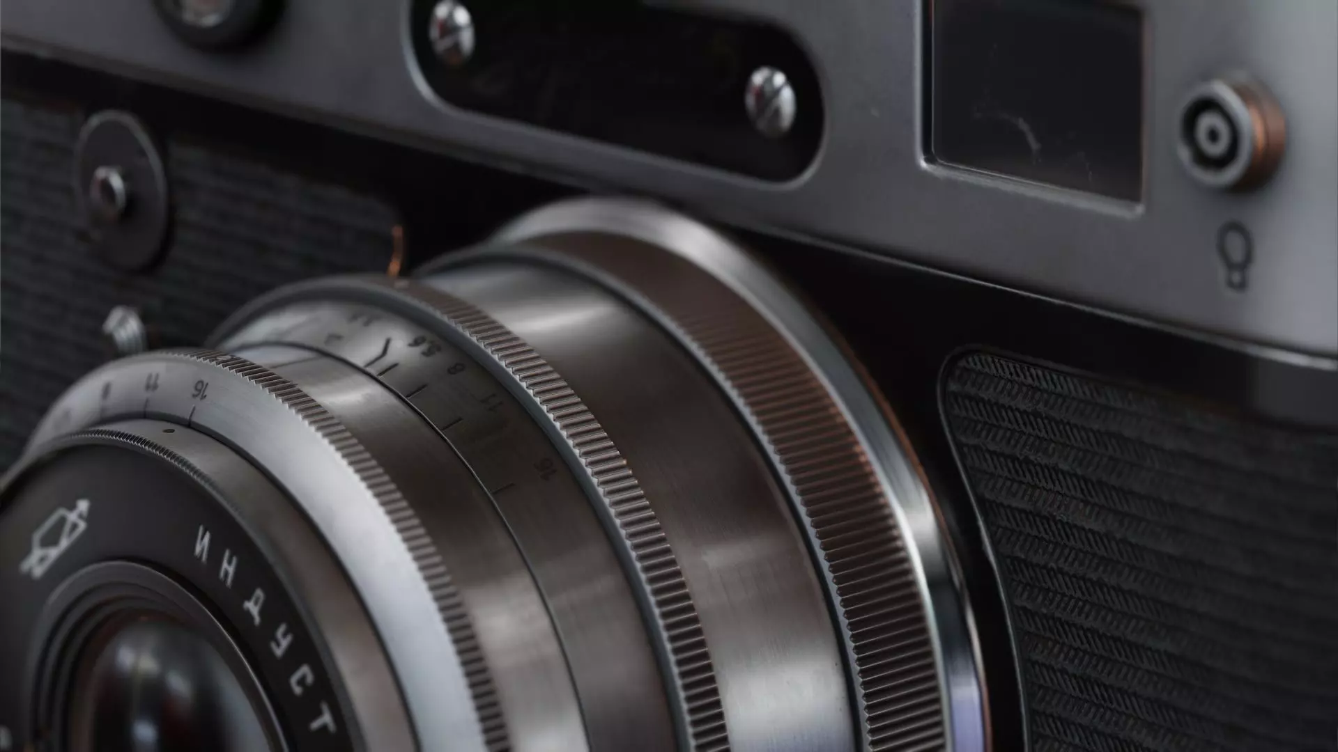 Zorki-6 camera - Model and Textures - Blender Eevee Low-poly 3D model_0