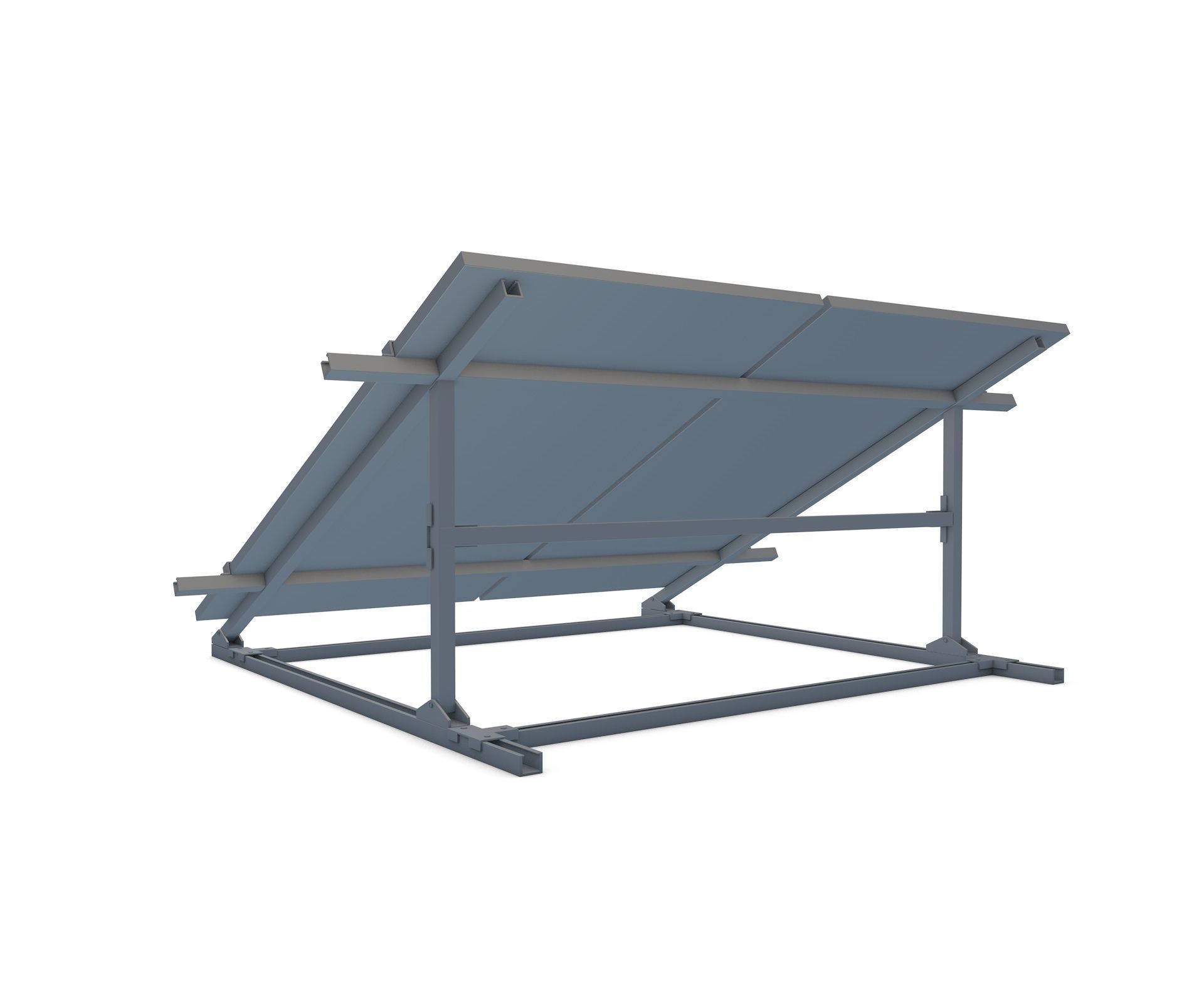 solar panels 3D model_2