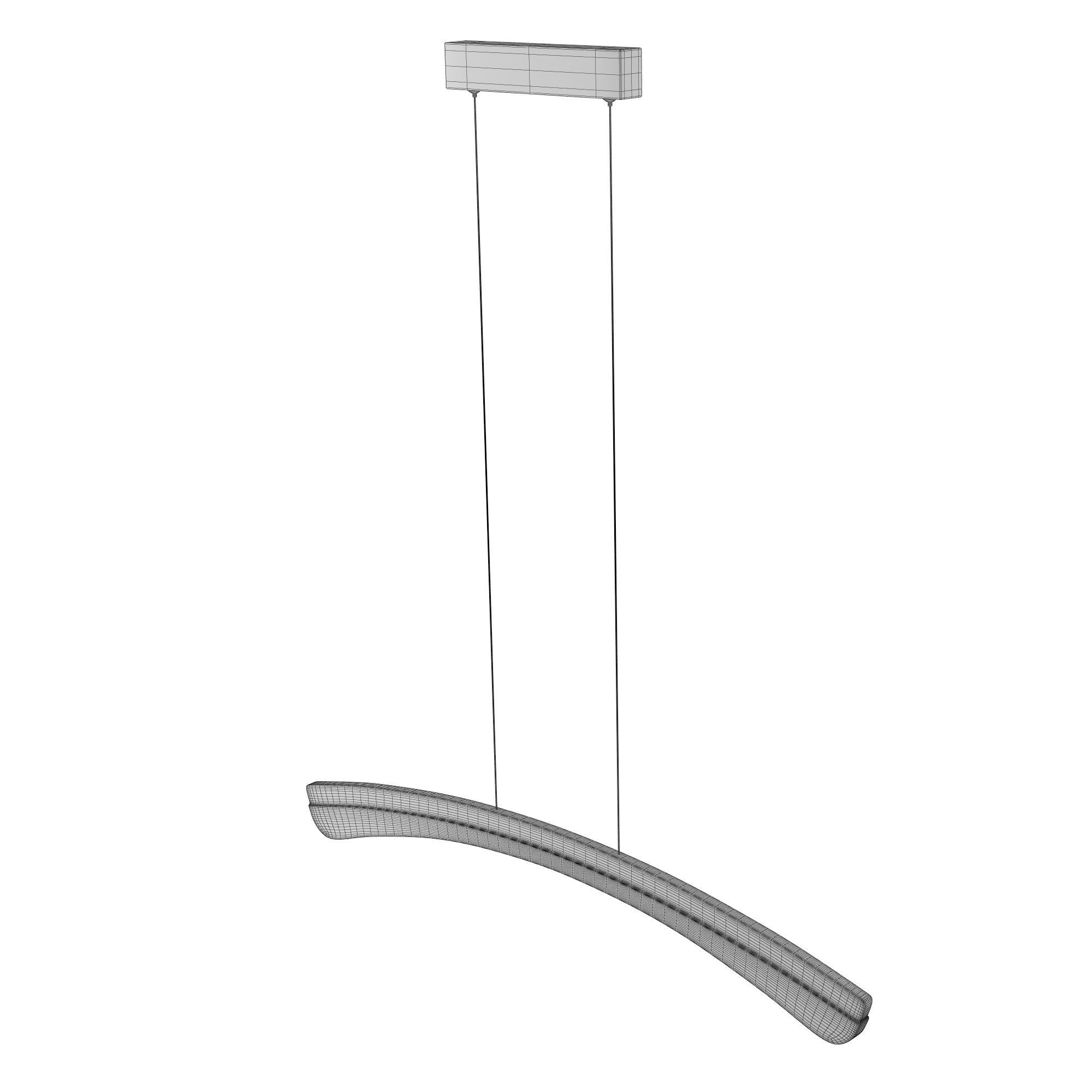 Light 5 3d model led pendant 3D model_4