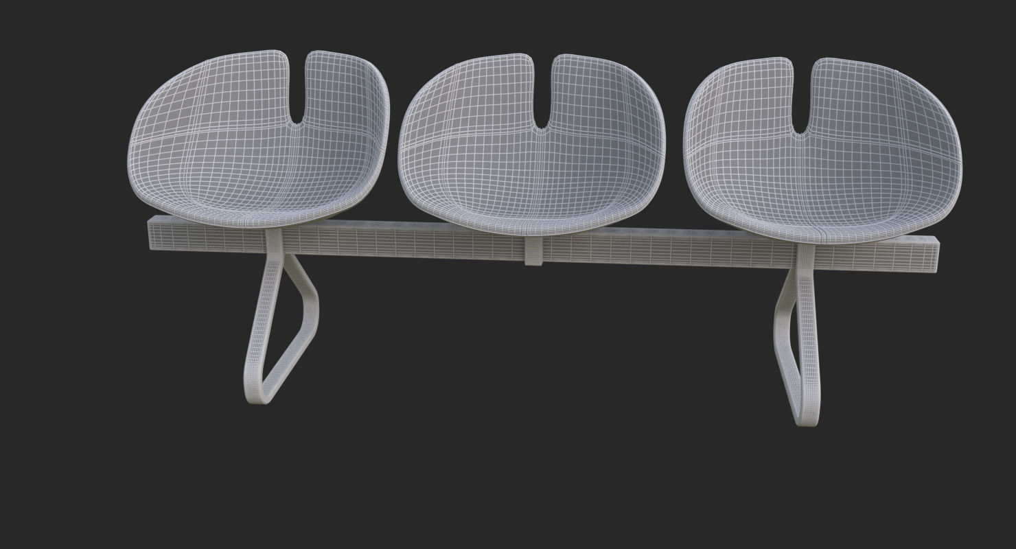 Fjord Bench Sistema Mental Ray 3D model_89