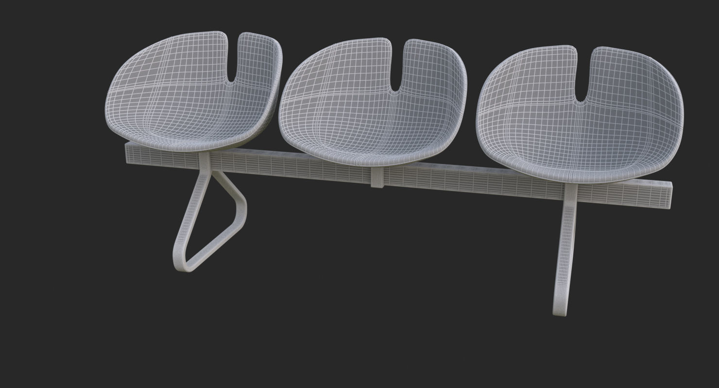 Fjord Bench Sistema Mental Ray 3D model_88