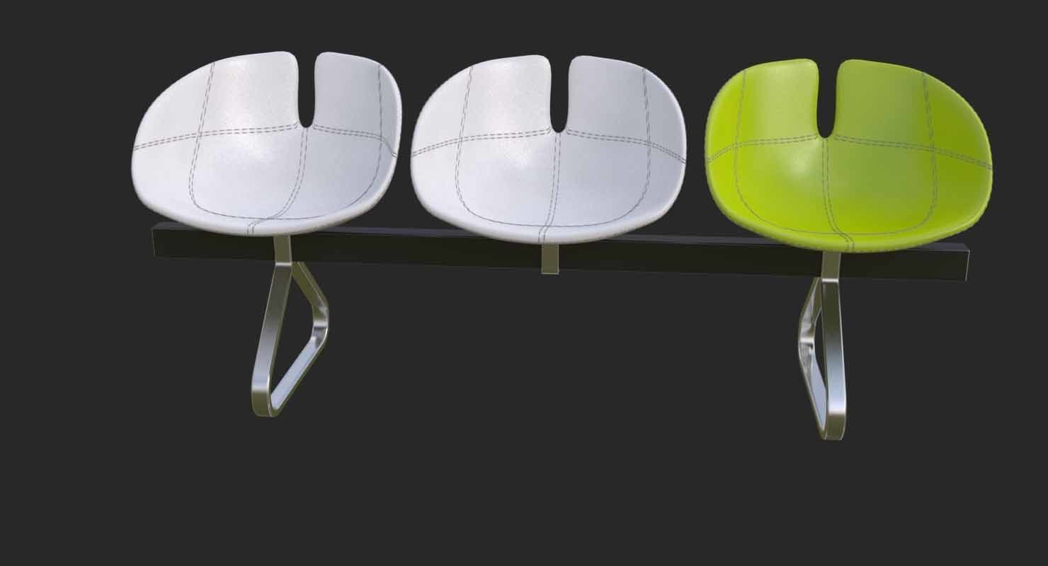 Fjord Bench Sistema Mental Ray 3D model_53