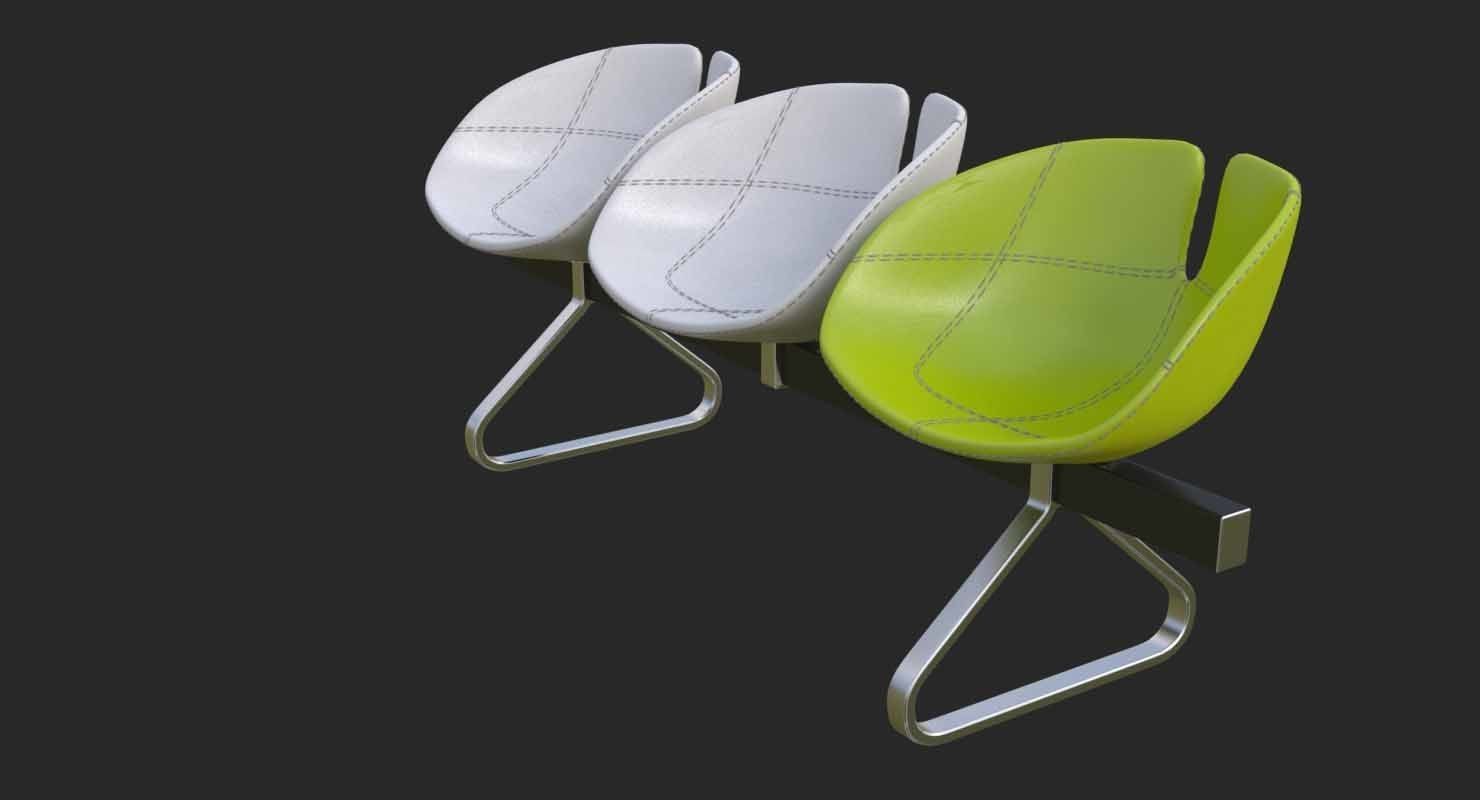 Fjord Bench Sistema Mental Ray 3D model_48