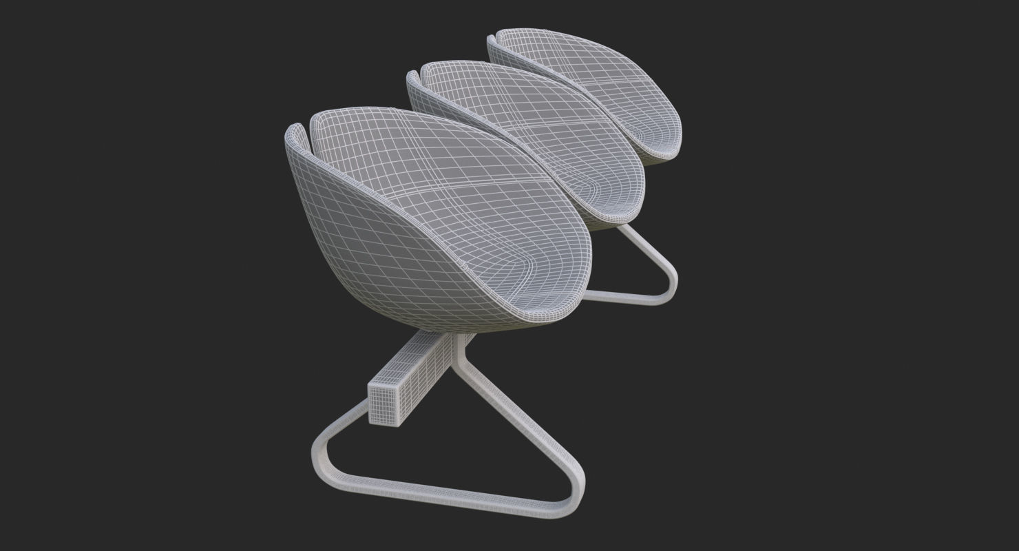 Fjord Bench Sistema Mental Ray 3D model_61