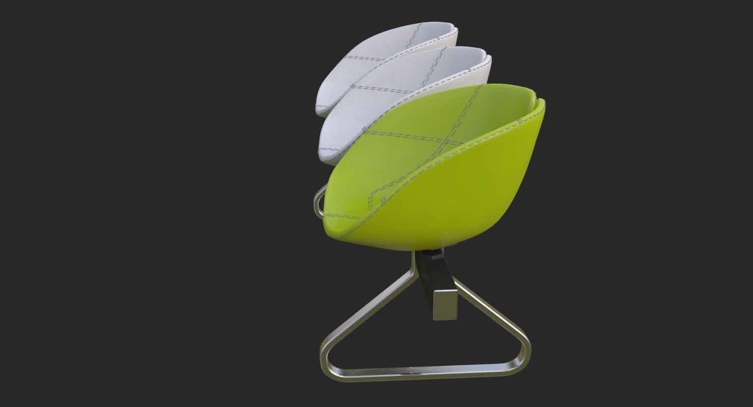 Fjord Bench Sistema Mental Ray 3D model_45