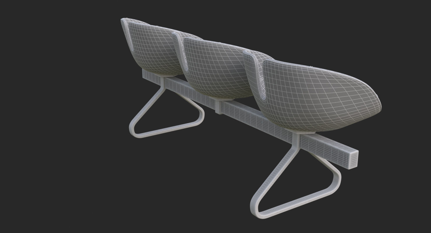 Fjord Bench Sistema Mental Ray 3D model_66