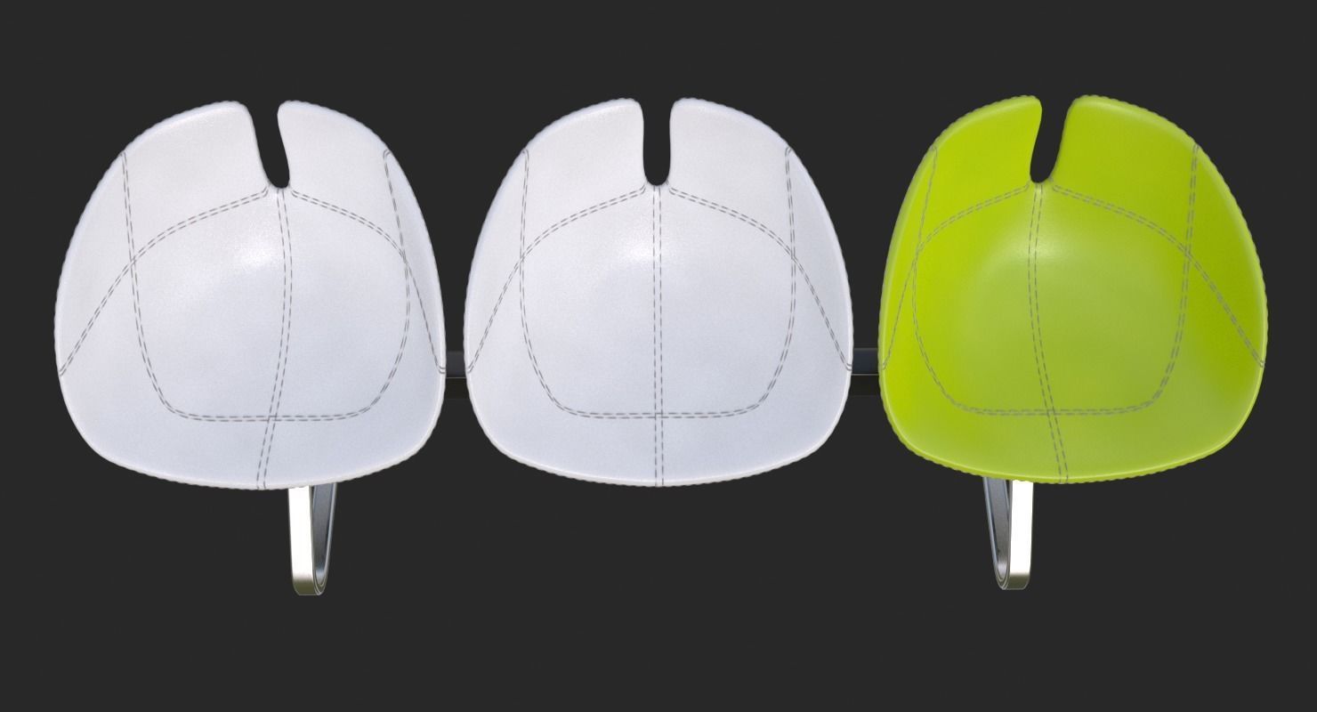 Fjord Bench Sistema Mental Ray 3D model_13