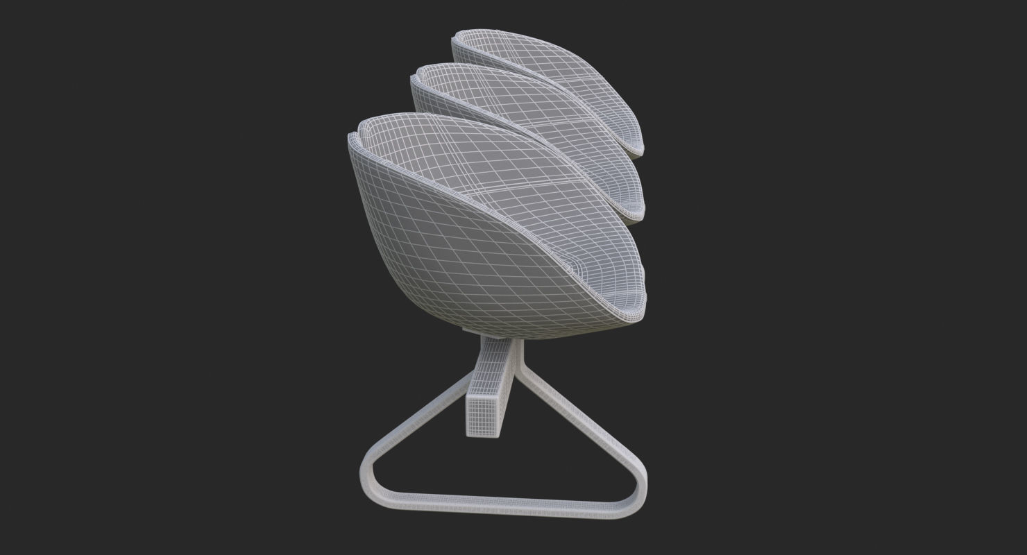 Fjord Bench Sistema Mental Ray 3D model_62