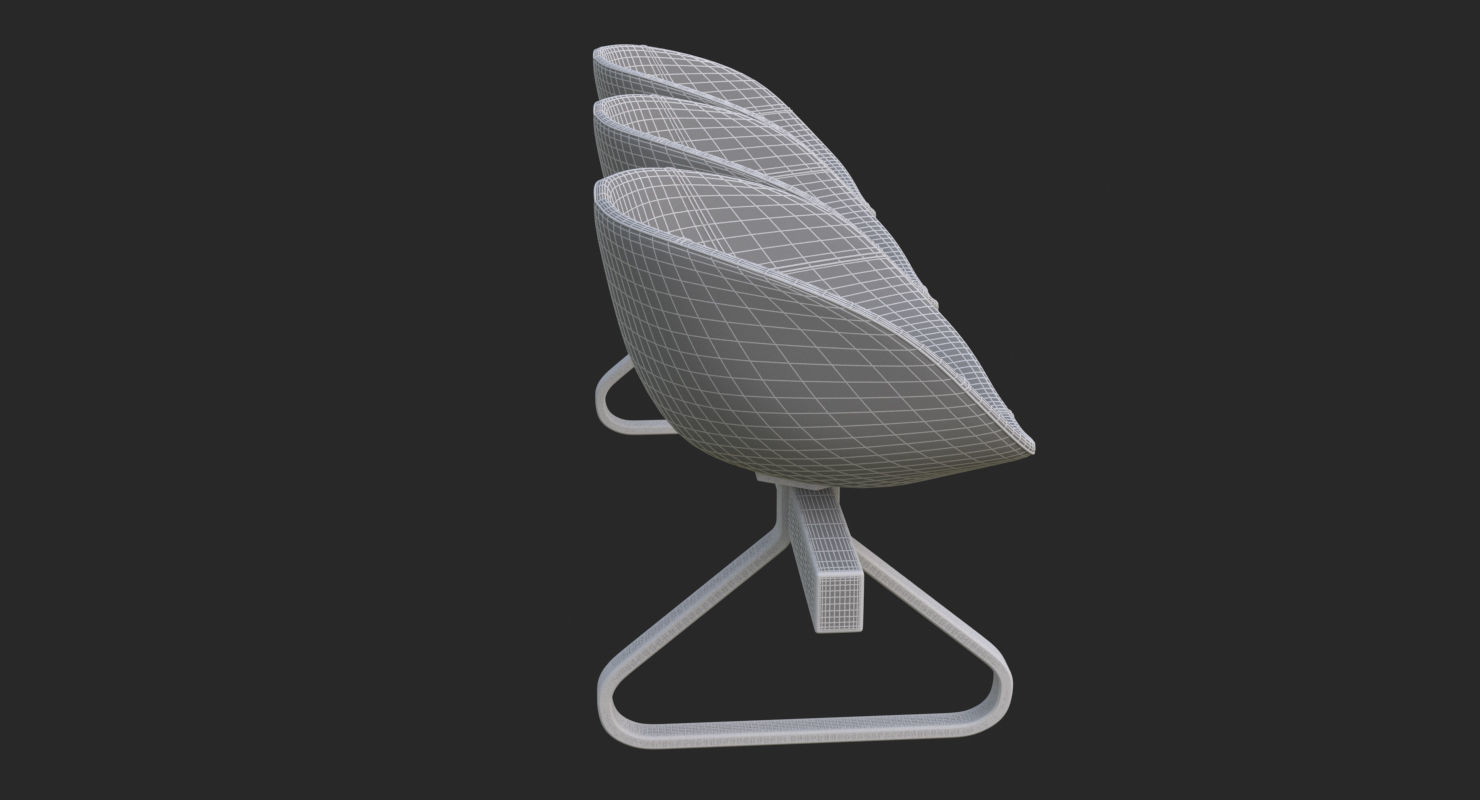 Fjord Bench Sistema Mental Ray 3D model_63