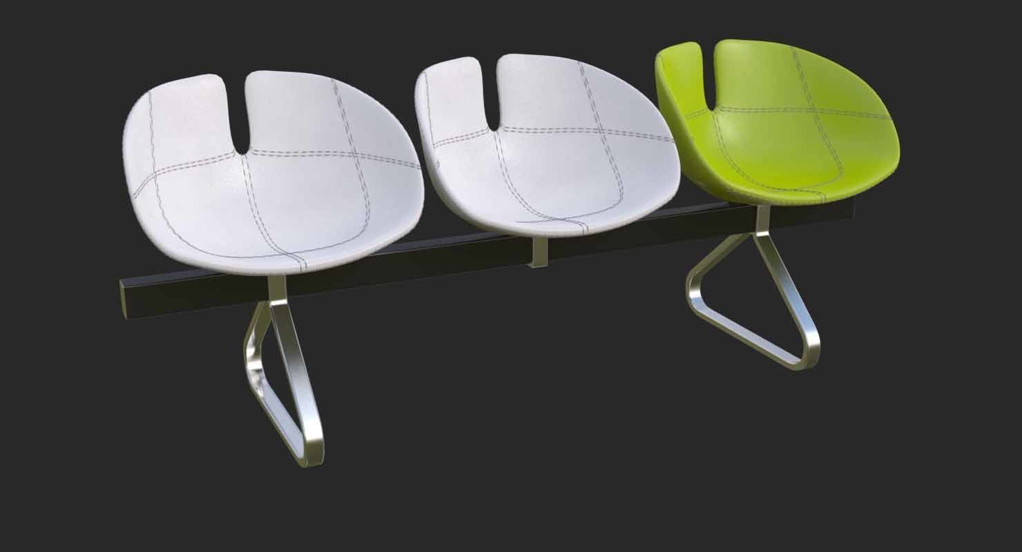 Fjord Bench Sistema Mental Ray 3D model_56