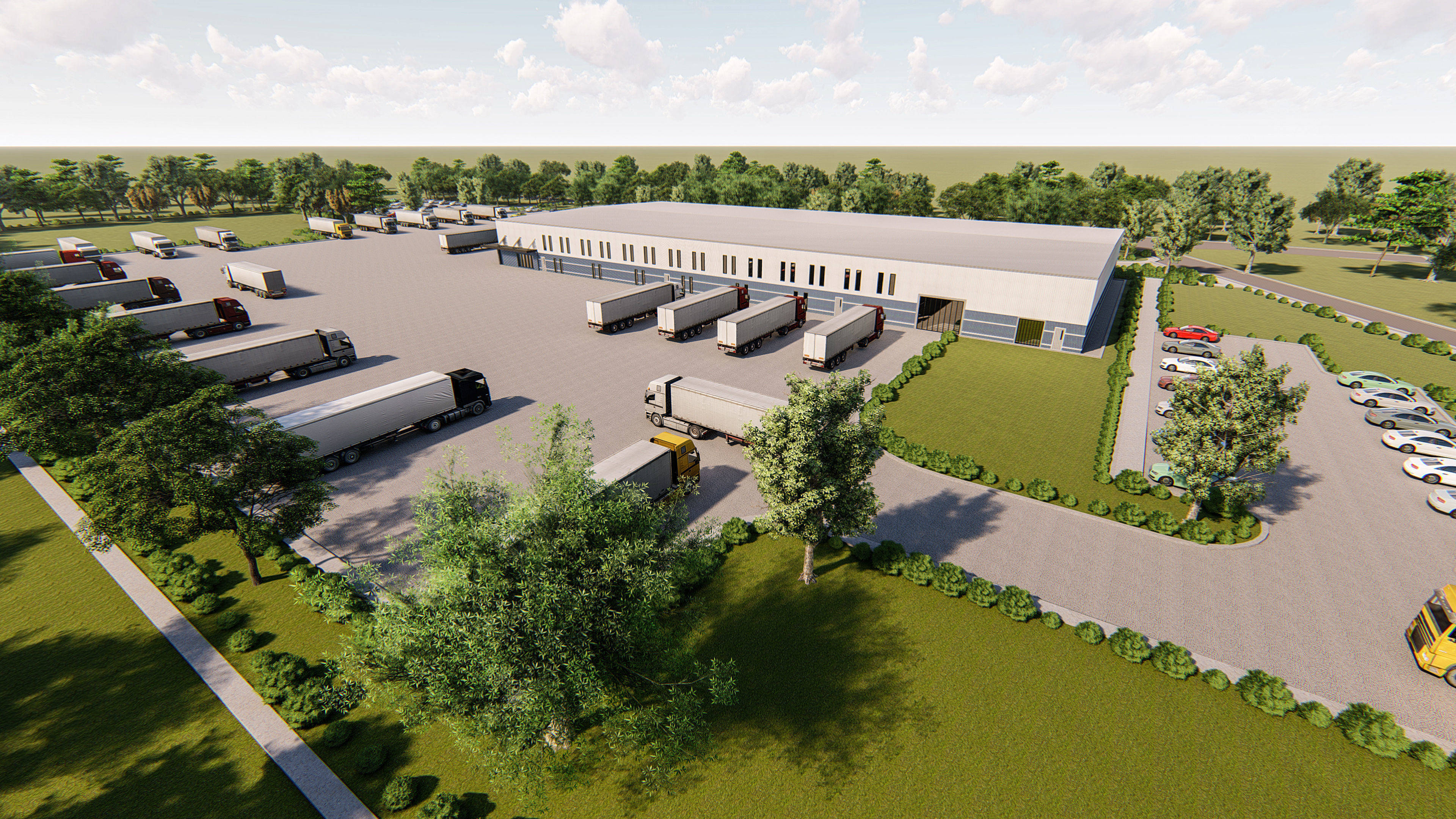 Ware house Design and render in lumion 3D model_2