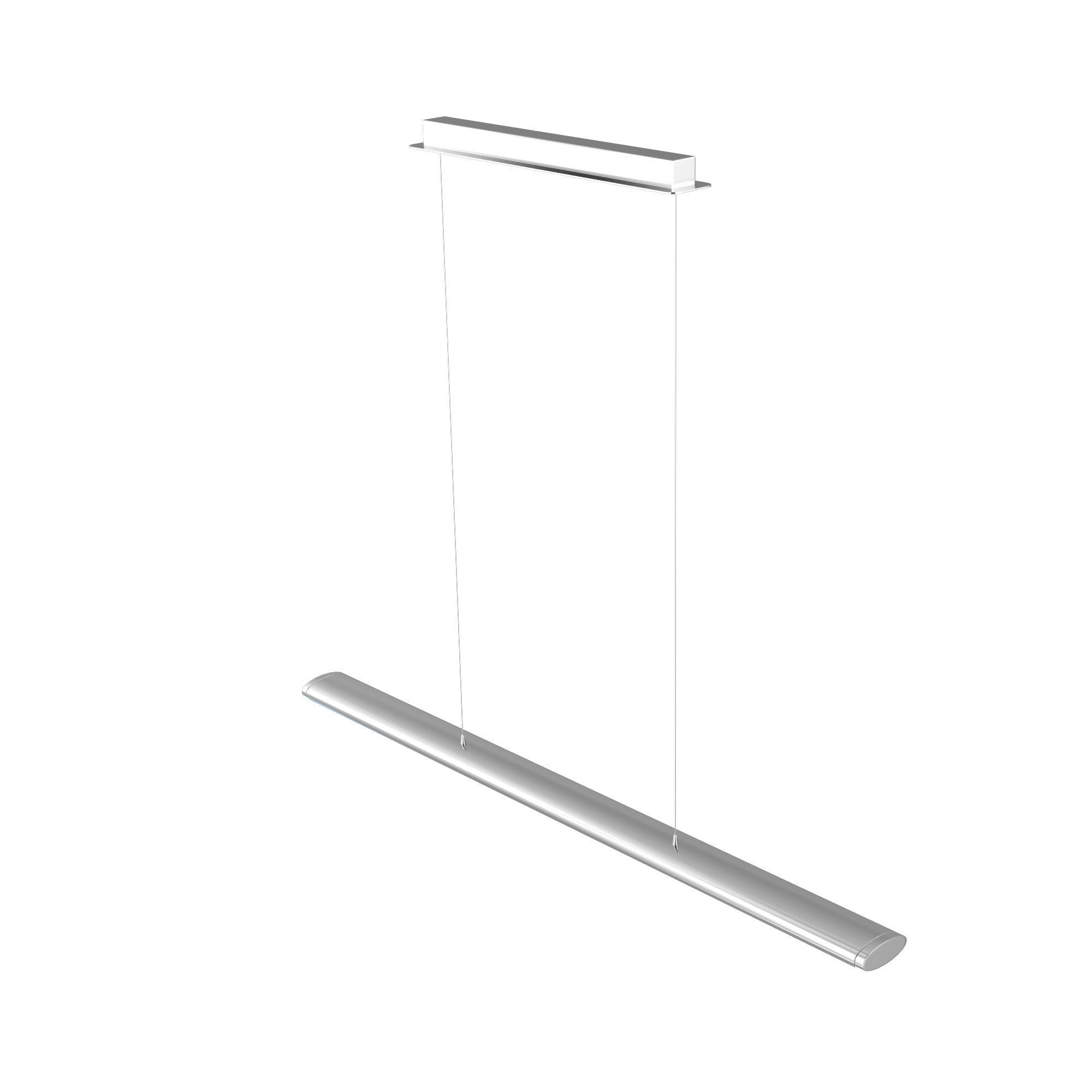 Light 9 model led linear pendant 3D model_4