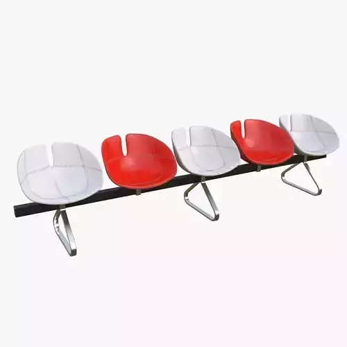 Fjord Bench Sistema Five Mental Ray 3D model