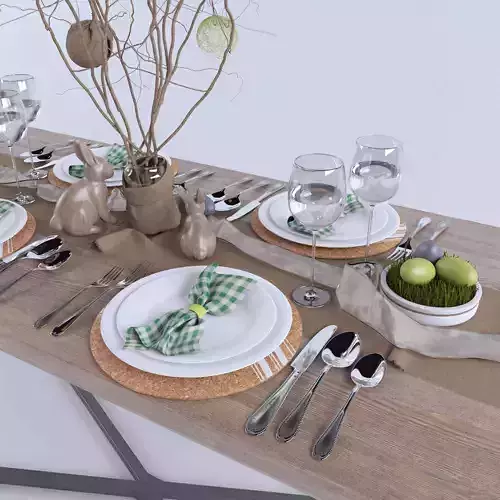 Full Easter Table set 