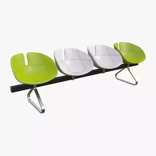Fjord Bench Sistema Four Mental Ray 3D model