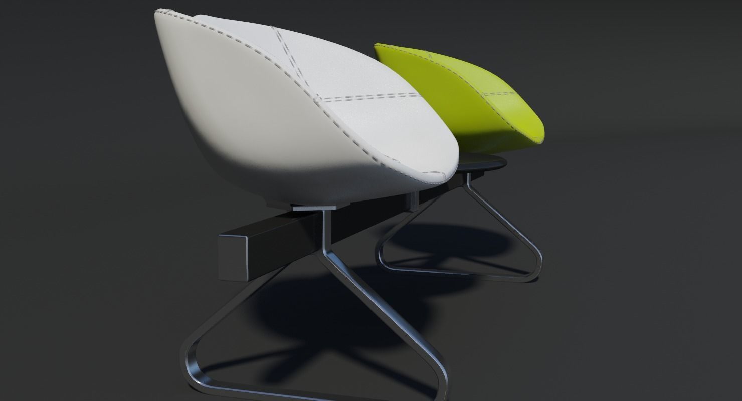 Fjord Bench Sistema Two Table Mental Ray 3D model_17