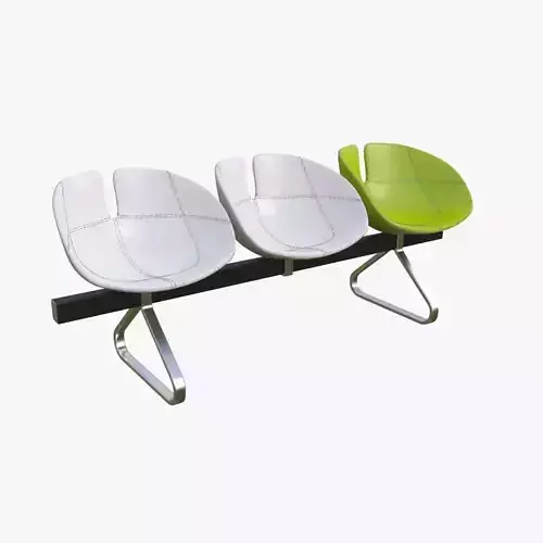 Fjord Bench Sistema Mental Ray 3D model