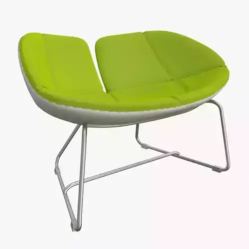Fjord Armchair Green Mental Ray