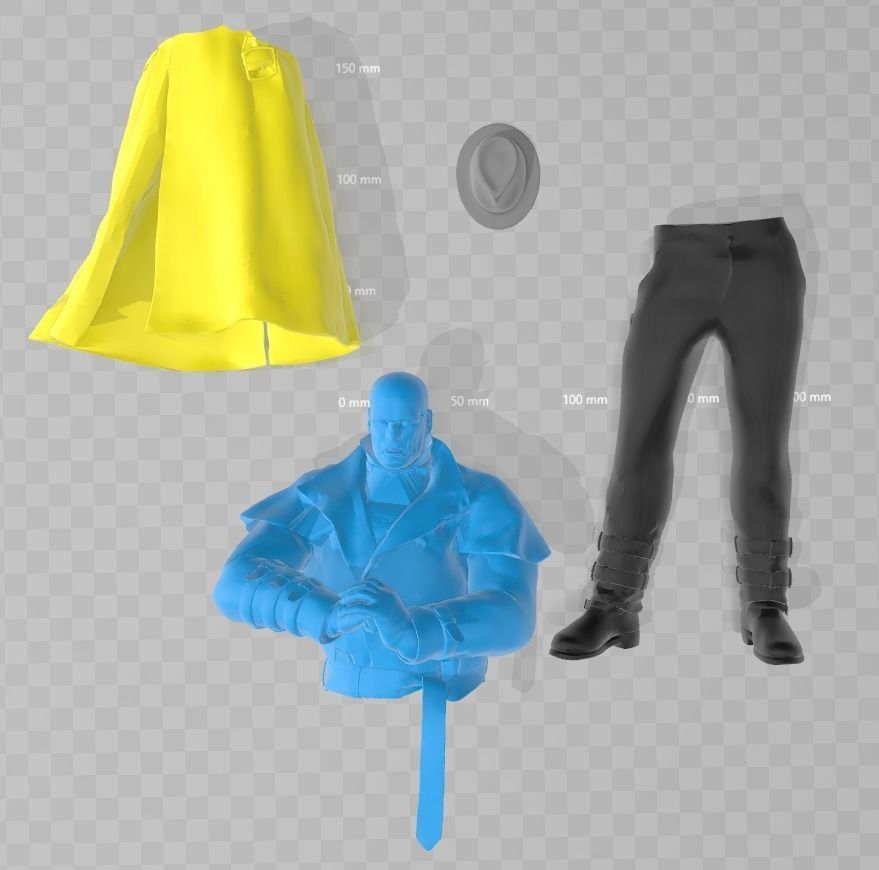 Mr X From Resident Evil 2 Remake 3D print model_2