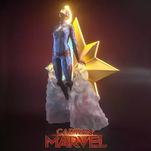 CAPTAIN MARVEL 3D print model