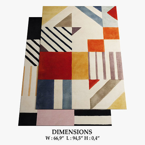 ALLMODERN Rugs 288 3D model