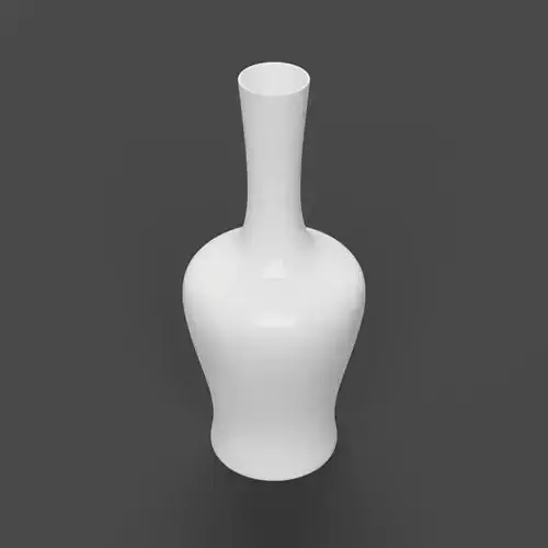Chinese Antique Porcelain Series - Vase 6 3D print model
