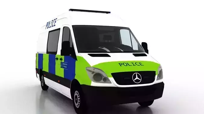 Mercedes Benz Sprinter L2H2 2009 England Police EU